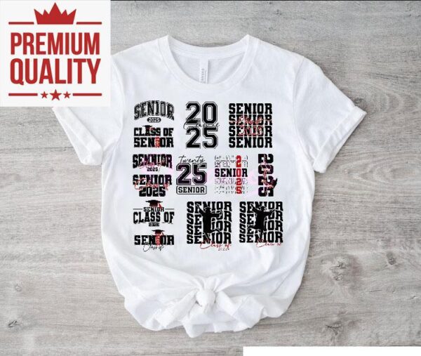 2025 high school grad celebration bundle tshirt