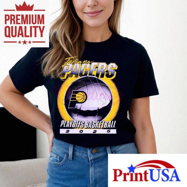 2025 Pacers playoff hype swag t-shirt