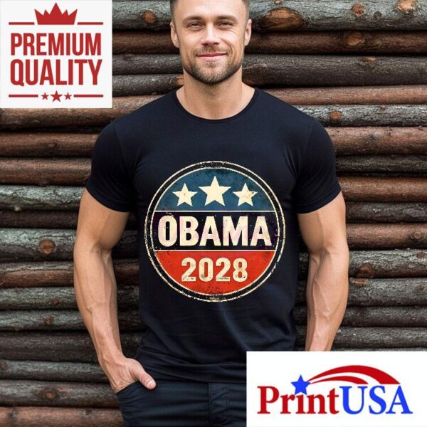 Barack Obama 2028 Funny Trump Vs Obama Political Shirt