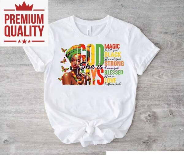 Celebrate black history and freedom with this magical Juneteenth t-shirt