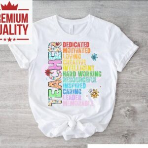 Celebrate Educators With Colorful Rainbow Design Back To School Tshirt