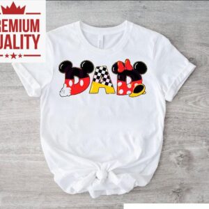 Celebrate Fatherhood With Mickey And Minnie Disney Dad Club Tshirt
