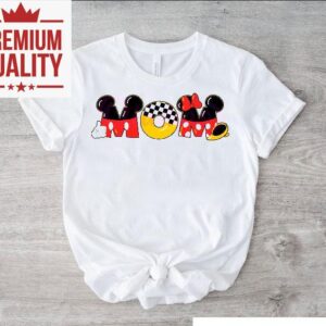 Celebrate Mom With Magical Mickey And Minnie Designs Tshirt