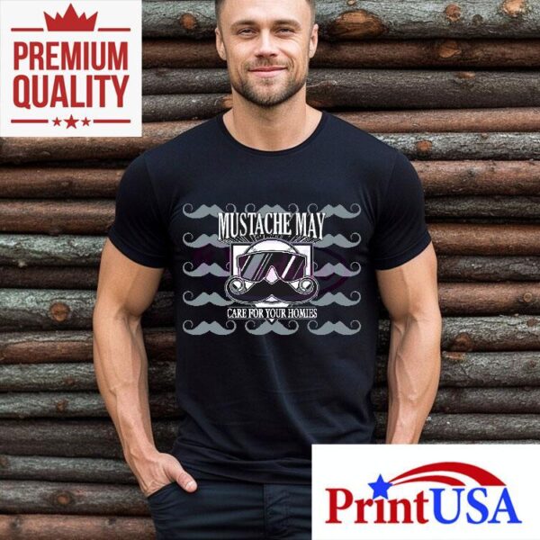 Chicago Stache Crew Love Your Bros T-Shirt