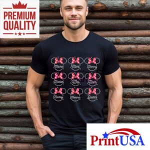 Enchanted Minnie Mouse Design For Mothers Day T Tshirt