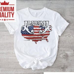Explore Alabama With This Stylish America Map Tshirt