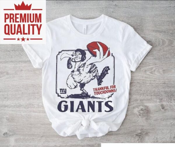 Giants celebrate scoring success with stylish t-shirt