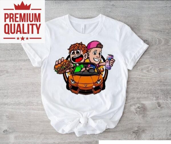 Lukasbs And Burgerpommes Collaborate With Icrimax T-shirt