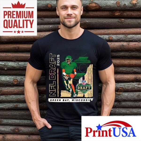Nfl Draft 2025 Green Bay Player Graphic Shirt