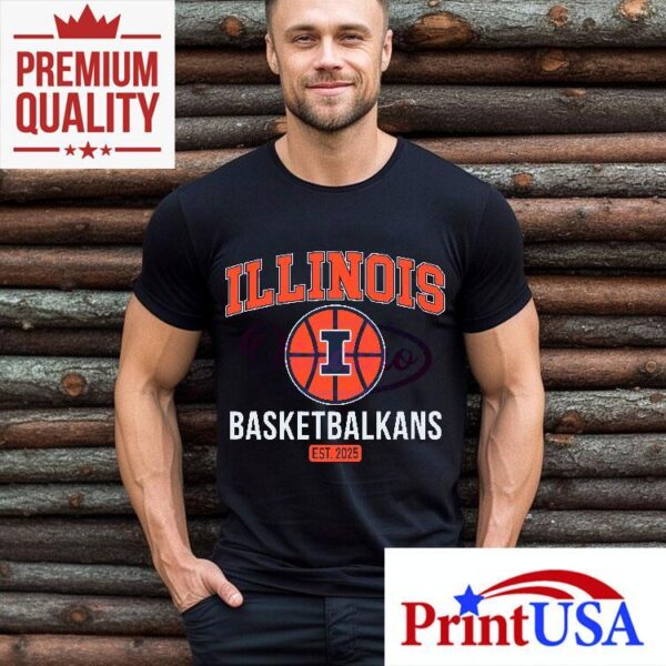 Show Your Pride With This Illinois Basketball Team Tshirt