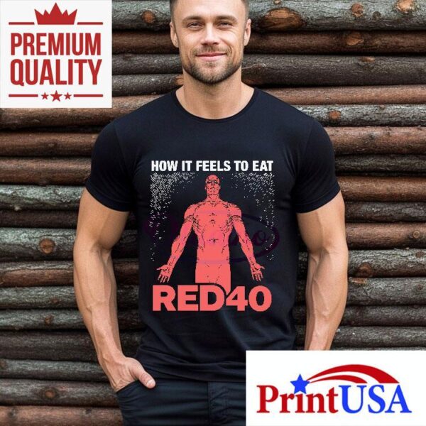 The surprising effects of consuming red dye in your tshirt