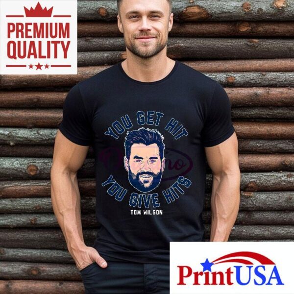 Tom Wilson Tough Hockey Player Style Tshirt