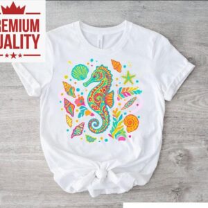 Vibrant Ocean Themed Summer Style Tshirt