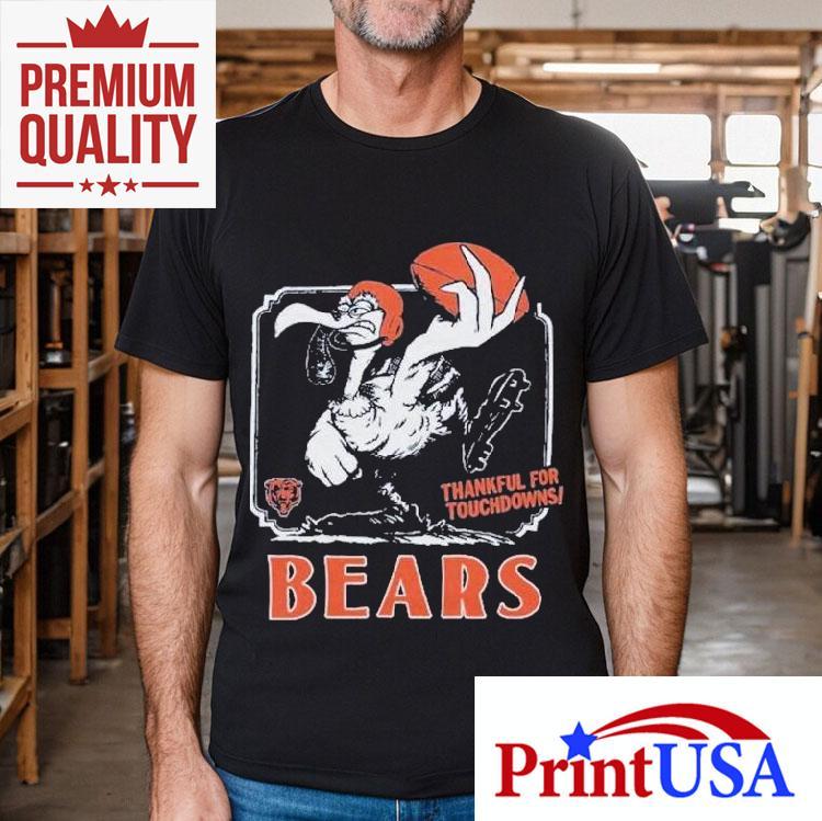 Chicago Bears Thankful For Touchdowns Shirt 4 Chicago Bears Thankful For Touchdowns Tshirt