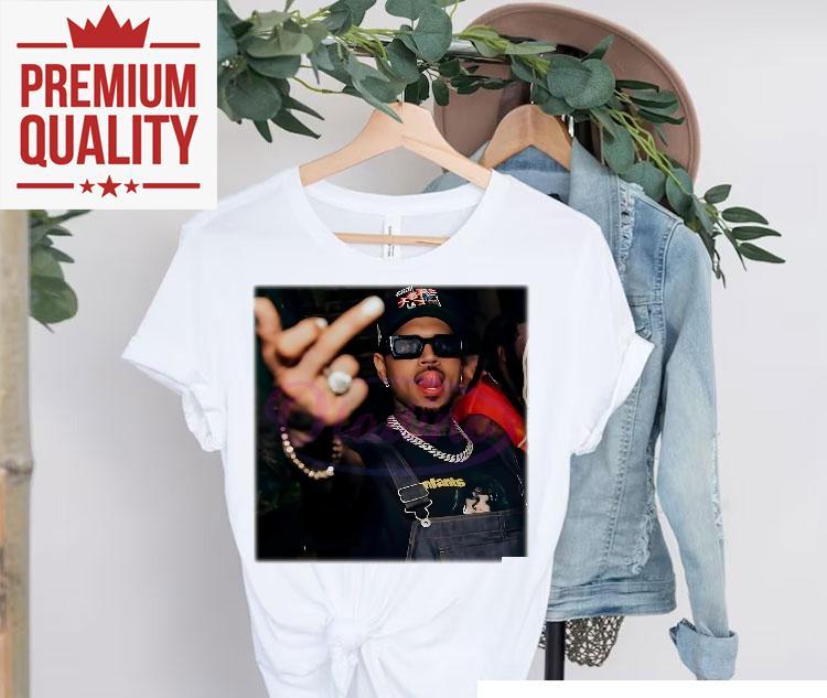 Chris Brown Middle Finger Vintage Y2k Concert 2025 Shirt 4 Chris Brown Middle Finger Vintage Yk Concert Tshirt