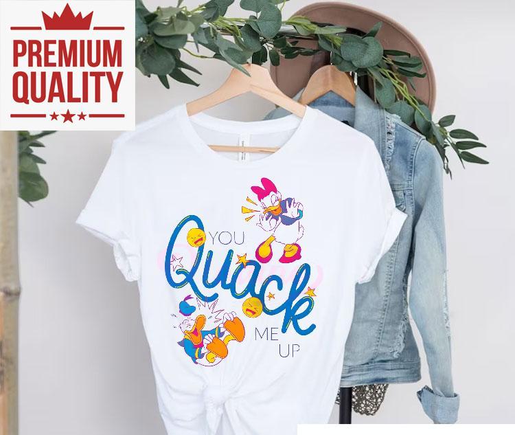Donald And Daisy Duck You Quack Me Up Cartoon Shirt 4 Donald And Daisy Duck You Quack Me Up Cartoon Tshirt