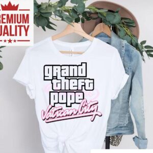 Grand Theft Pope Vatican City Tshirt
