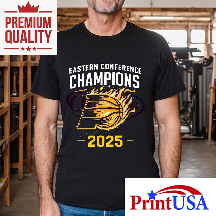 Indiana Pacers 2025 Eastern Conference Champions Basketball Clipart Shirt 4 Indiana Pacers Eastern Conference Champions Basketball Clipar Tshirt