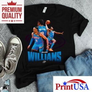 Jalen Williams Okc Thunder Basketball Player Shirt