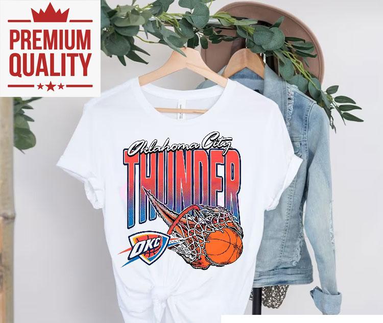 Oklahoma City Thunder Basketball On Fire Net Homage Shirt 4 Oklahoma City Thunder Basketball On Fire Net Homage Tshirt