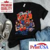 Oklahoma City Thunder Starting Five Basketball Team Art 2025 Shirt