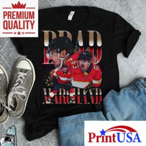 Retro Brad Marchand Florida Panthers Hockey Tshirt