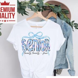 Senior Coquette Class Of Graduation Tshirt