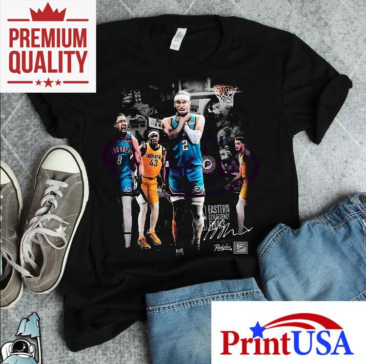 Sga 2025 Nba Finals Scream Pose Shirt 4 Sga Nba Finals Scream Pose Tshirt