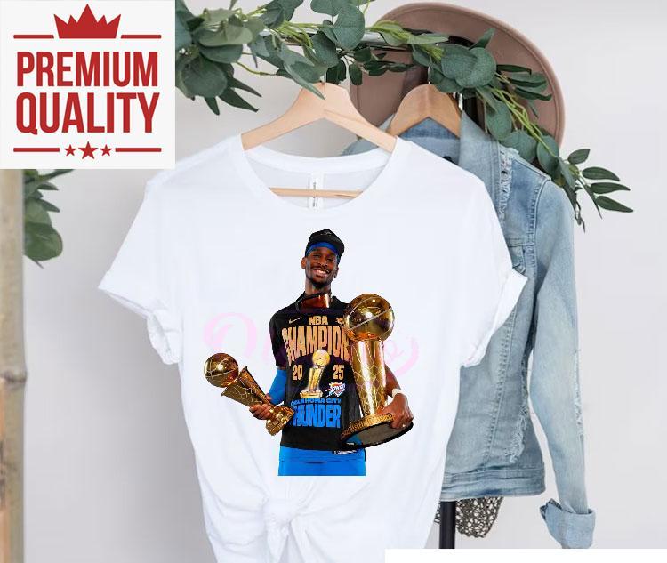 Shai Gilgeous Alexander 2025 Nba Finals Mvp Champion Celebration Shirt 4 Shai Gilgeous Alexander Nba Finals Mvp Champion Celebration Tshirt