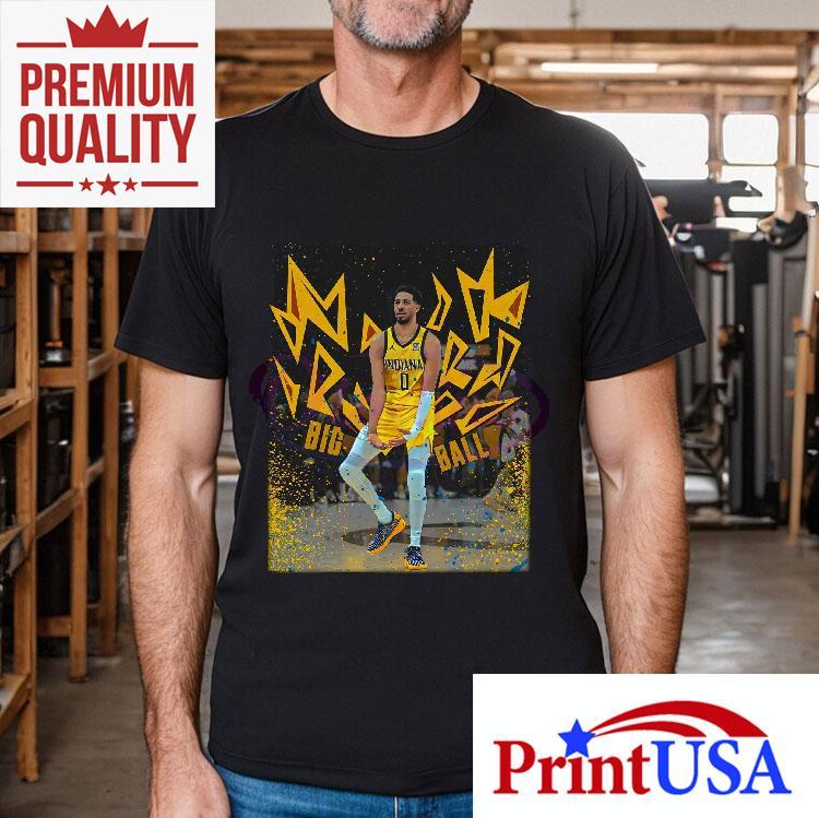 Tyrese Haliburton Big Balls Dance Indiana Vintage Basketball Shirt 4 Tyrese Haliburton Big Balls Dance Indiana Vintage Basketball Tshirt