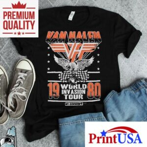 Van Halen World Invasion Tour Tshirt