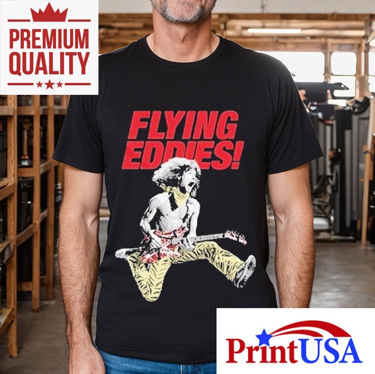 Van Halen Flying Eddies Shirt 4 Van Halen Flying Eddies Tshirt