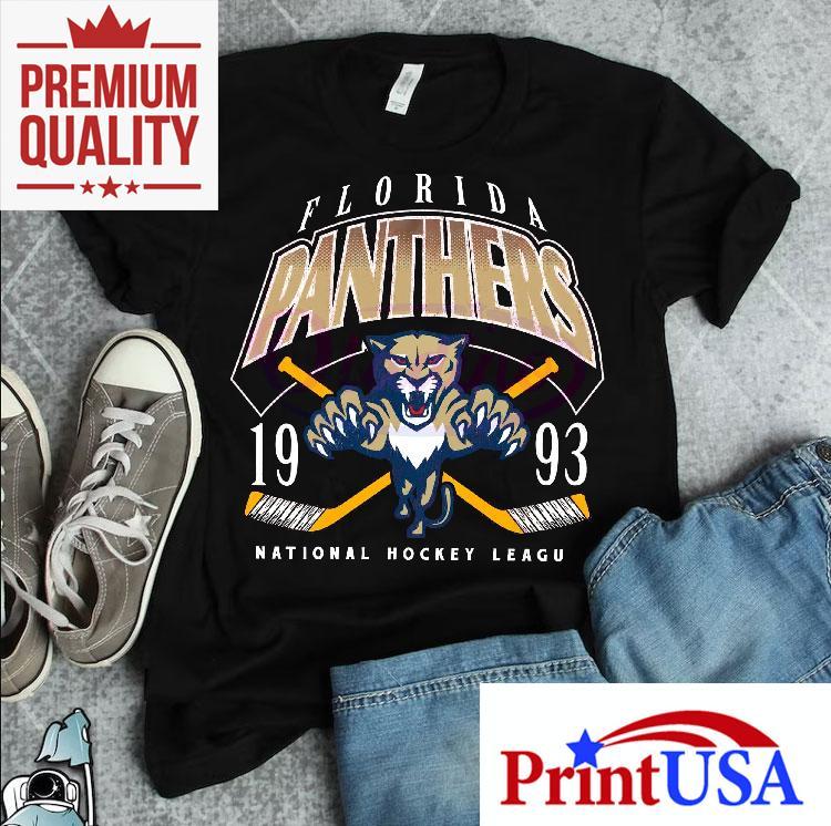 Vintage Florida Panthers Locker Room Retro 1993 Hockey Shirt 4 Vintage Florida Panthers Locker Room Retro Hockey Tshirt