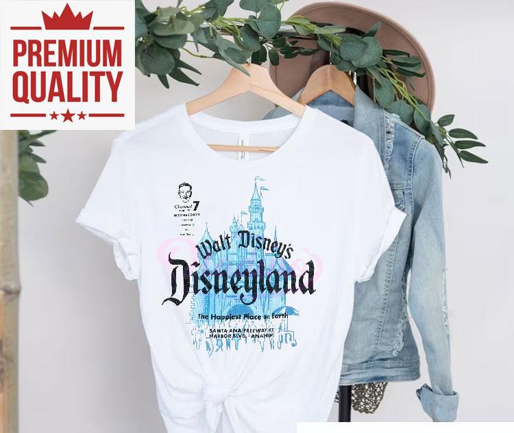 Walt Disney Disneyland Castle Retro Raglan Shirt 4 Walt Disney Disneyland Castle Retro Raglan Tshirt