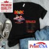 Whole Lotta Rosie La Pwr Up Tour 2025 Ac Dc Shirt