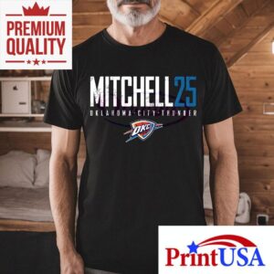 Ajay Mitchell 25 Oklahoma City Thunder Elite Shirt
