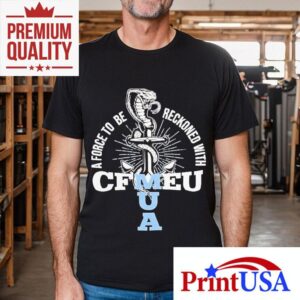 Cfmeu Mua A Force To Be Reckoned With Snake Tshirt