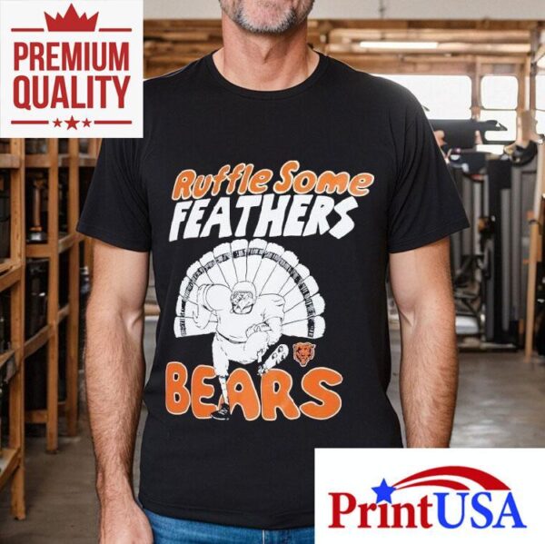 Chicago Bears Ruffle Some Feathers Nfl Football Shirt