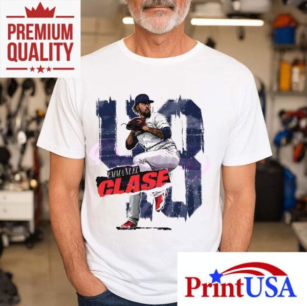 Emmanuel Clase Cleveland Rough Baseball Shirt