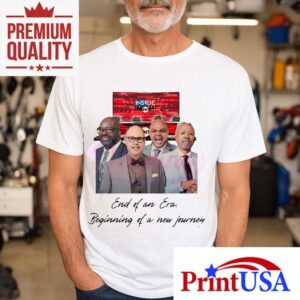 End Of An Era Inside The Nba Tnt Tribute Farewell Crew Basketball Tshirt