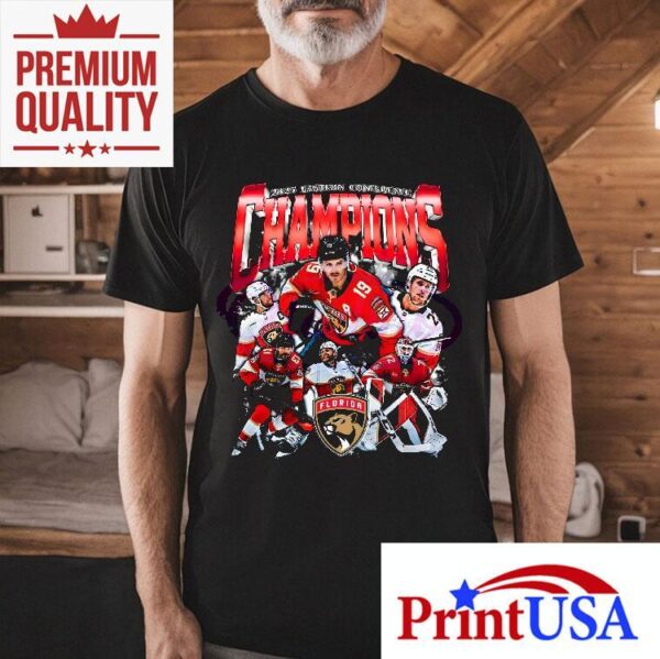 Florida Panthers 2025 Eastern Conference Champions Shirt