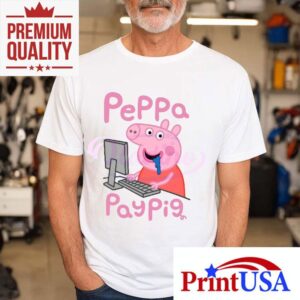 Funny Parody Pay Pig Cartoon Meme Internet Culture Fans Tshirt