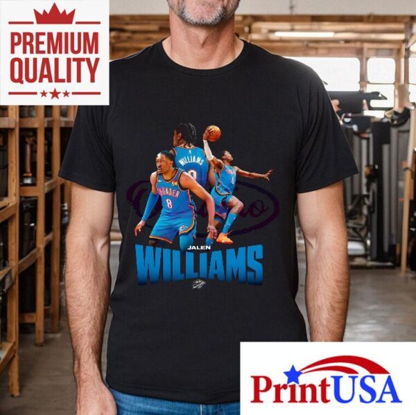 Jalen Williams Okc Thunder Basketball Player Shirt