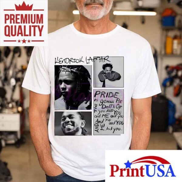 Kendrick Lamar Graphic Concert 2025 Shirt