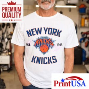 New York Knicks Team Heritage Est Tshirt