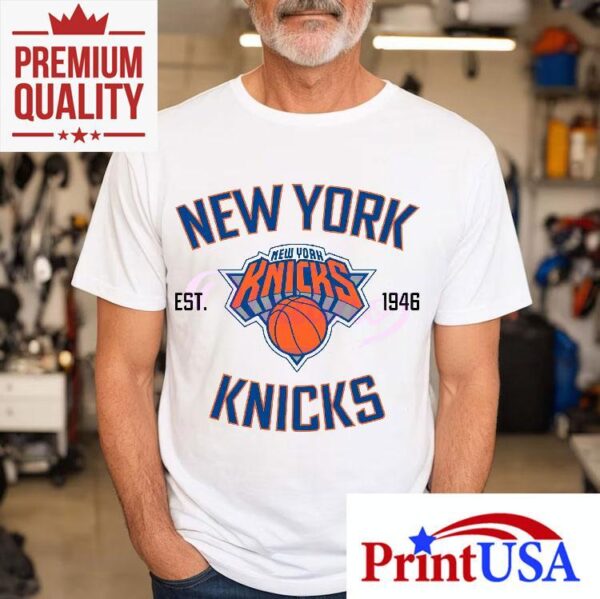 New York Knicks Team Heritage Est 1946 Shirt