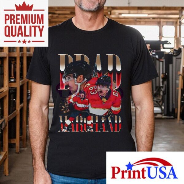 Retro Brad Marchand Florida Panthers Hockey Shirt