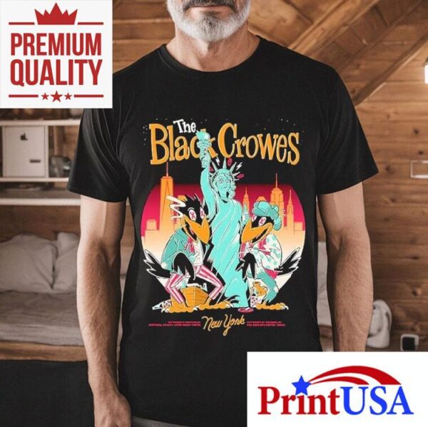 The Black Crowes New York Nj Tour Shirt