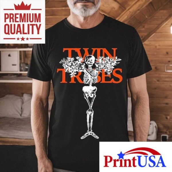 Twin Tribes Skeleton Tree Shirt