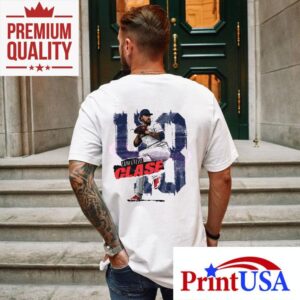 Emmanuel Clase Cleveland Rough Baseball Tshirt